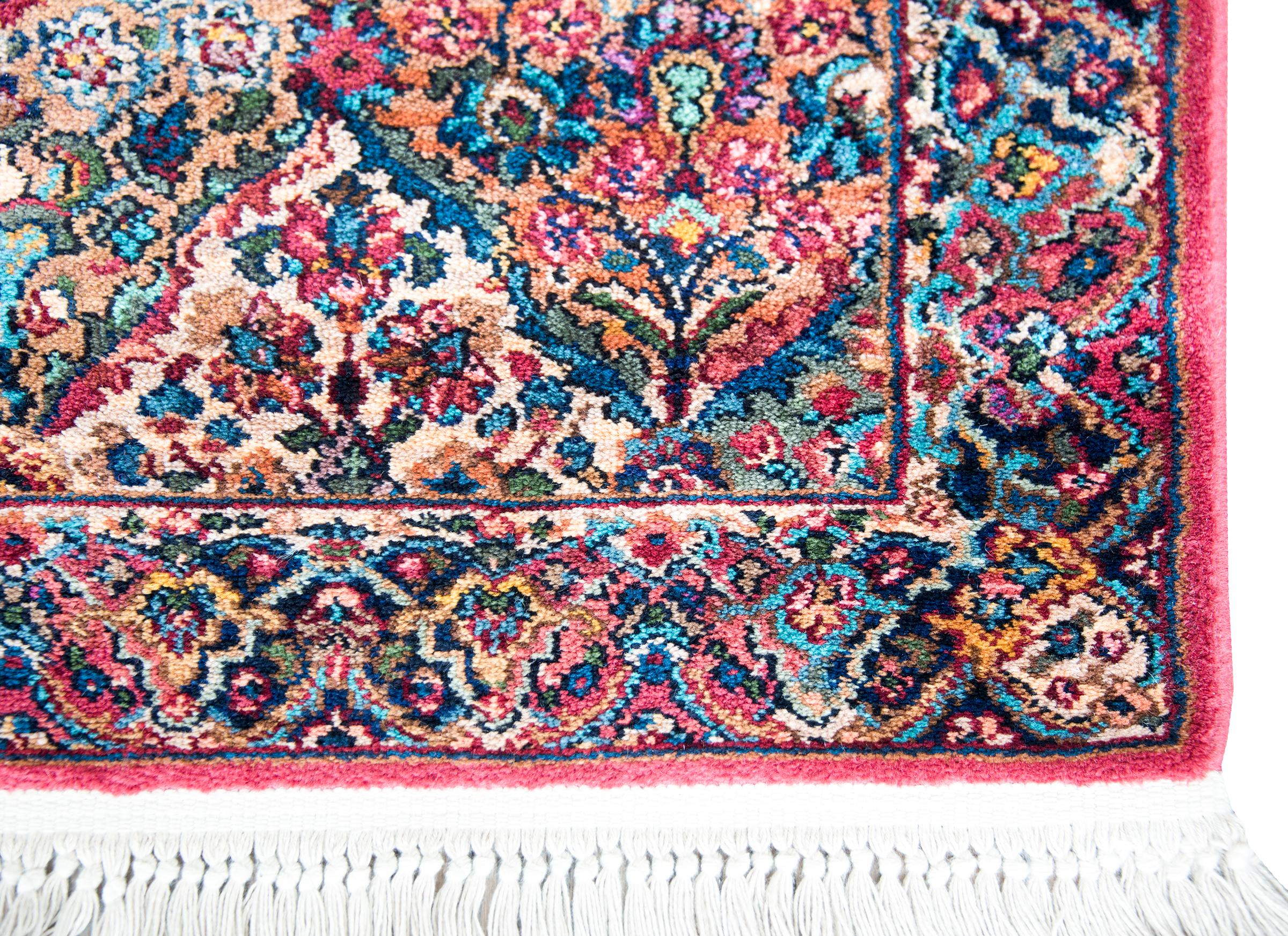 Camino de Mesa Vintage Karistan Kirman-Style en venta 6
