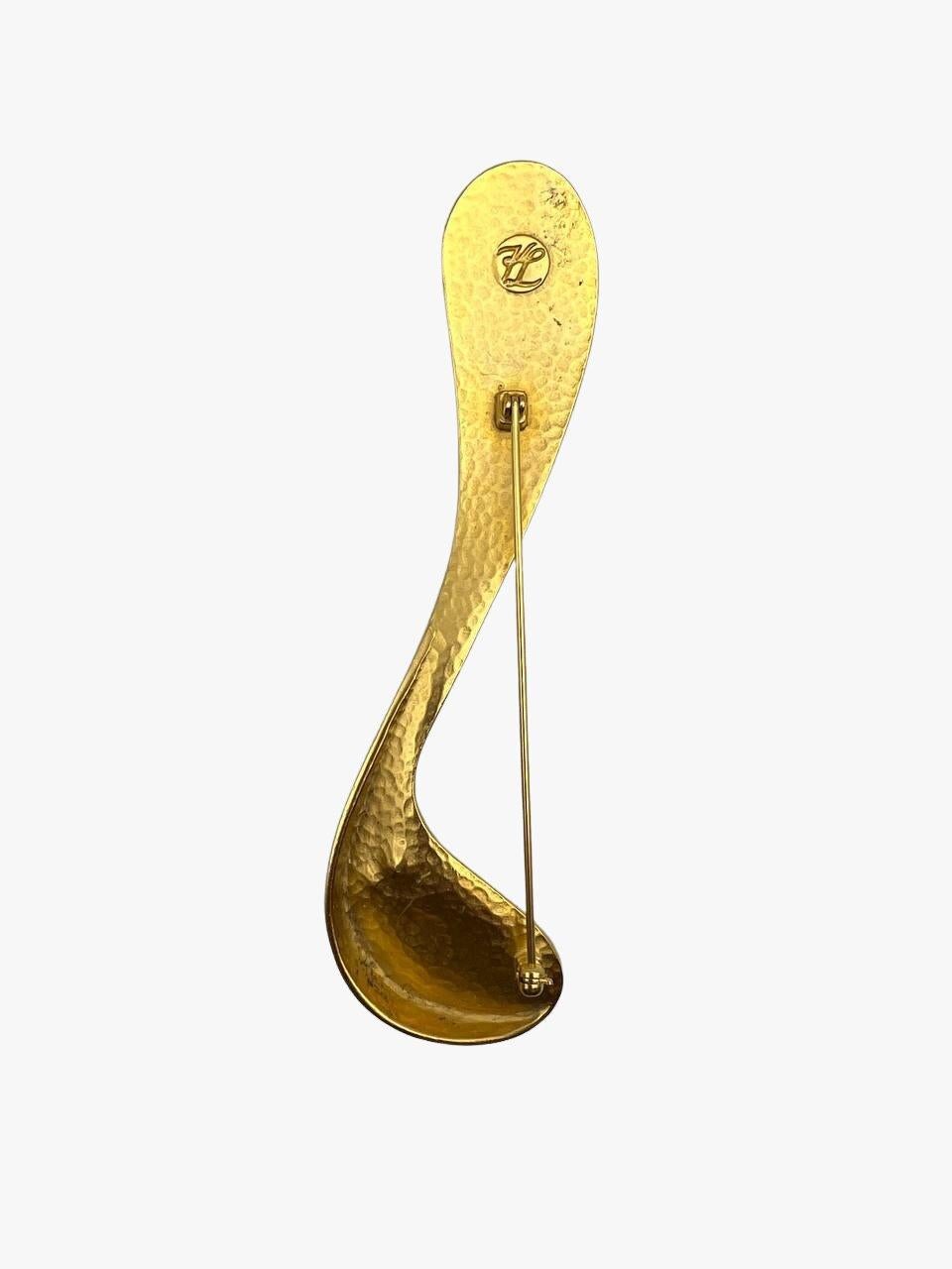 24k gold spoon
