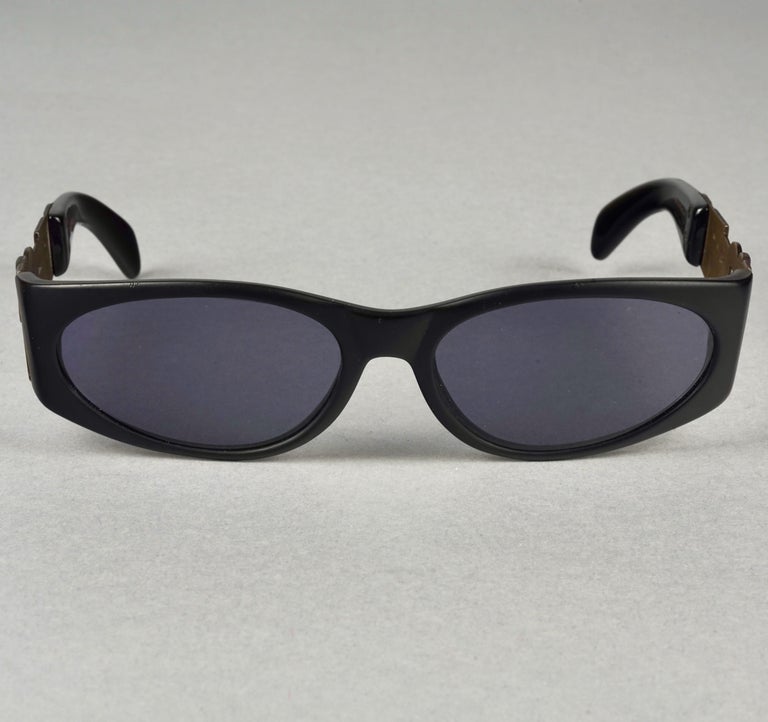 Vintage KARL LAGERFELD Bronze Spelled Logo Sunglasses at 1stDibs | karl ...