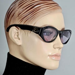 Vintage KARL LAGERFELD KL Logo Sunglasses