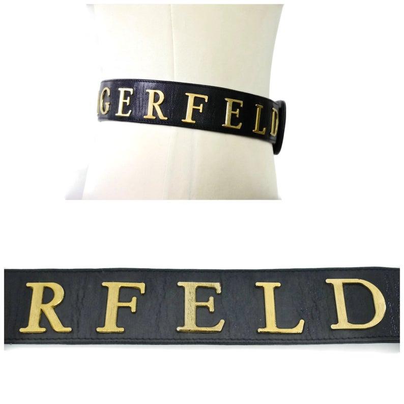 karl lagerfeld belt