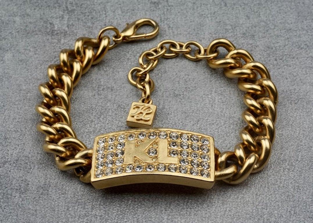 cuban link name plate bracelet