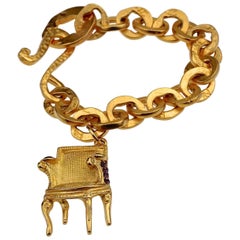 Vintage KARL LAGERFELD Louis XVI Chair Bracelet