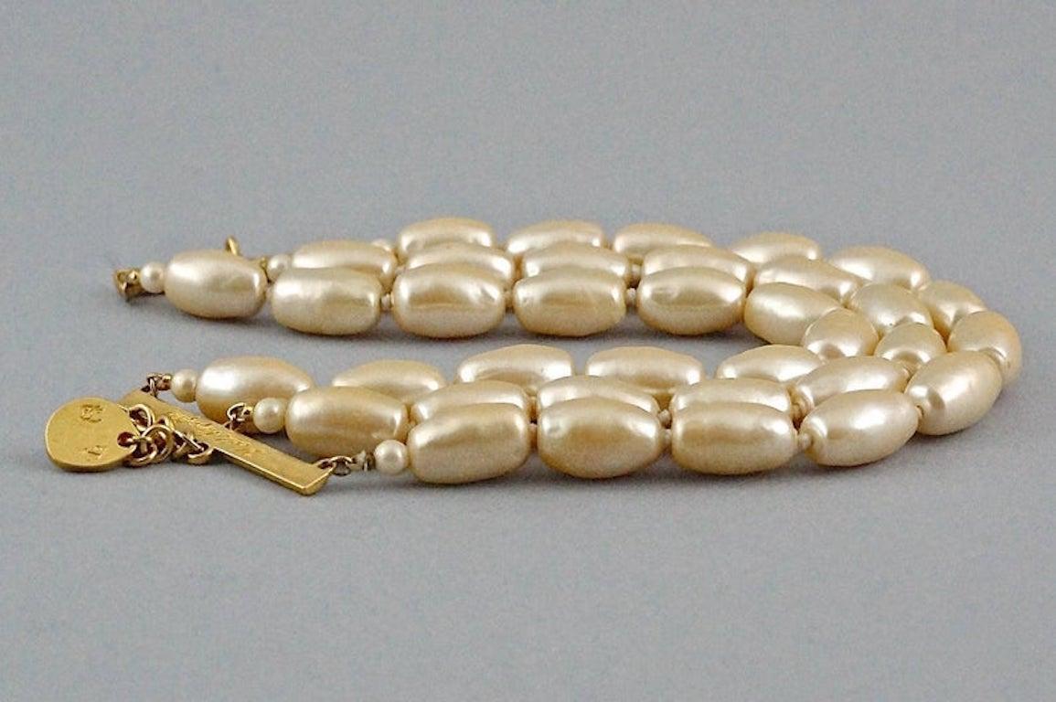 multi layer pearl necklace