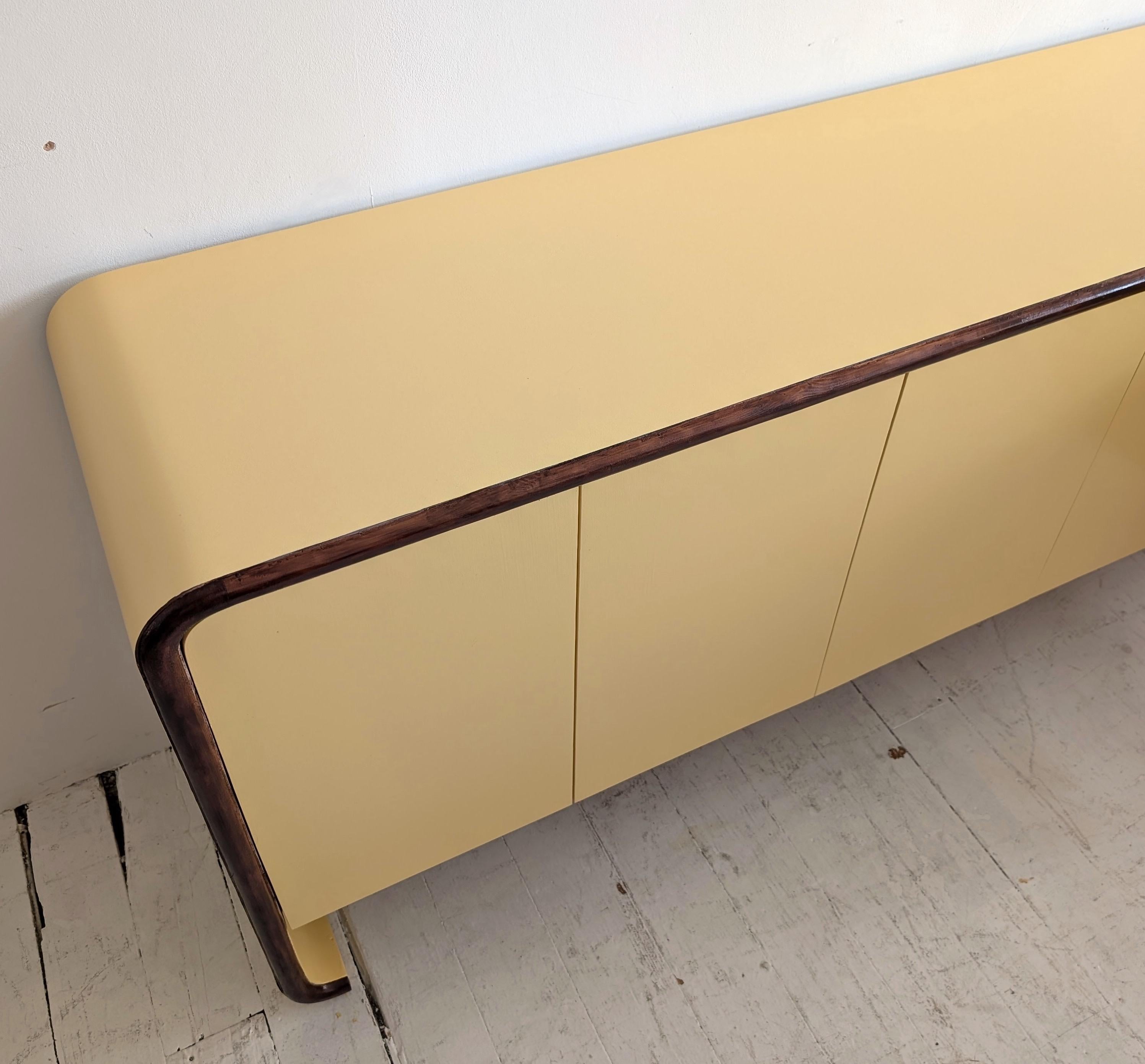 Credenza / credenza d'epoca in stile Karl Springer USA anni '80 in vendita 4