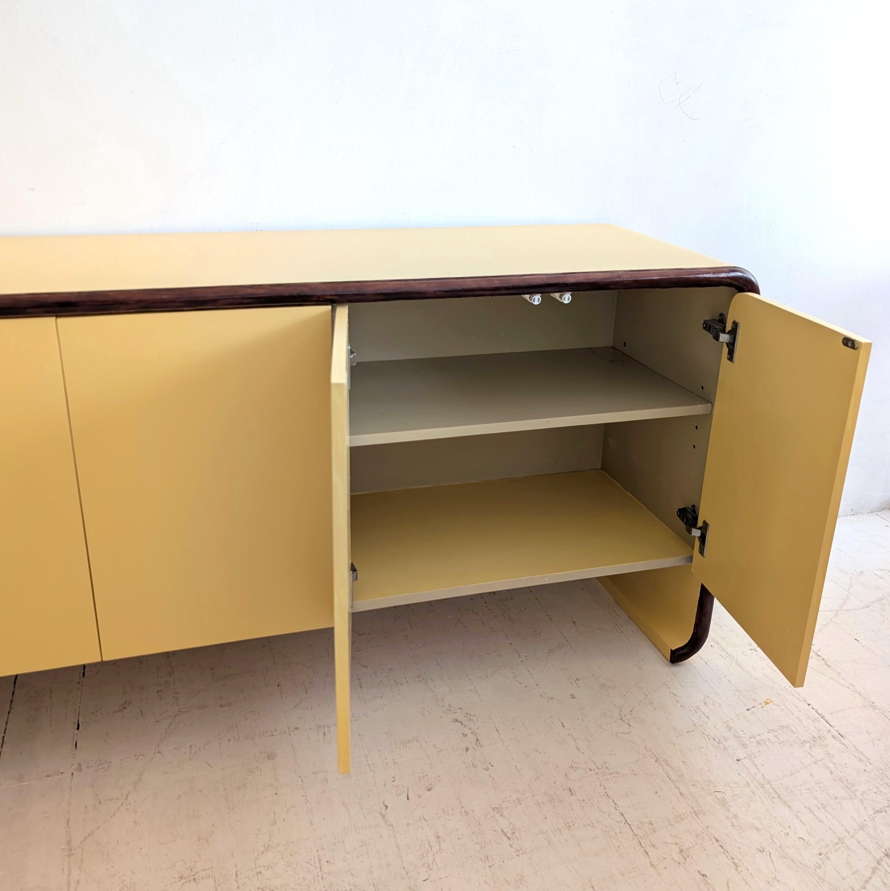 Credenza / credenza d'epoca in stile Karl Springer USA anni '80 in vendita 6