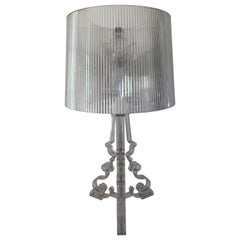 Vintage Kartell Bourgie Lamp in Crystal by Ferruccio Laviani