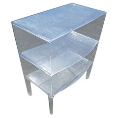 Vitrina/librería vintage Kartell Ghost Buster Lucite de Phillippe Starck