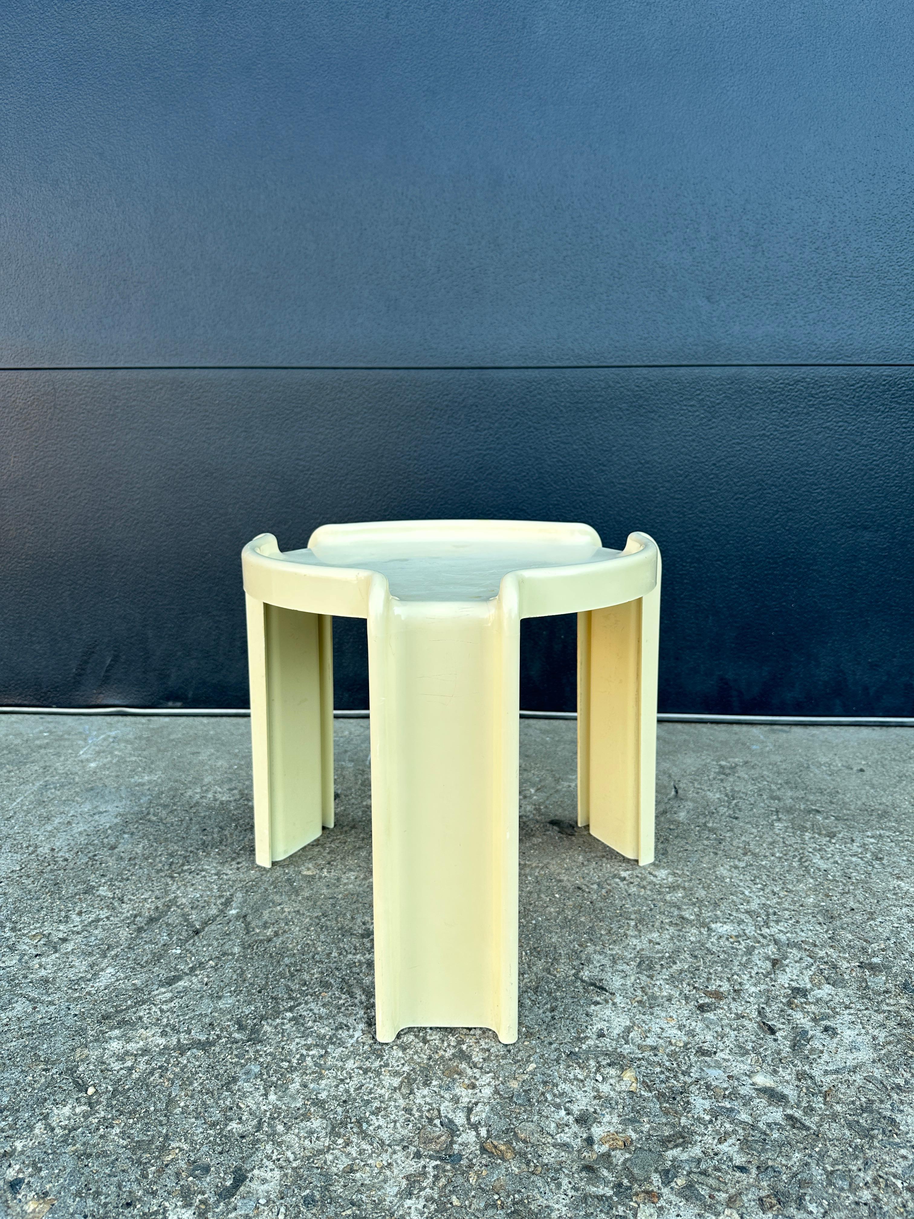Post-Modern Vintage Kartell Nesting Tables by Giotto Stoppino