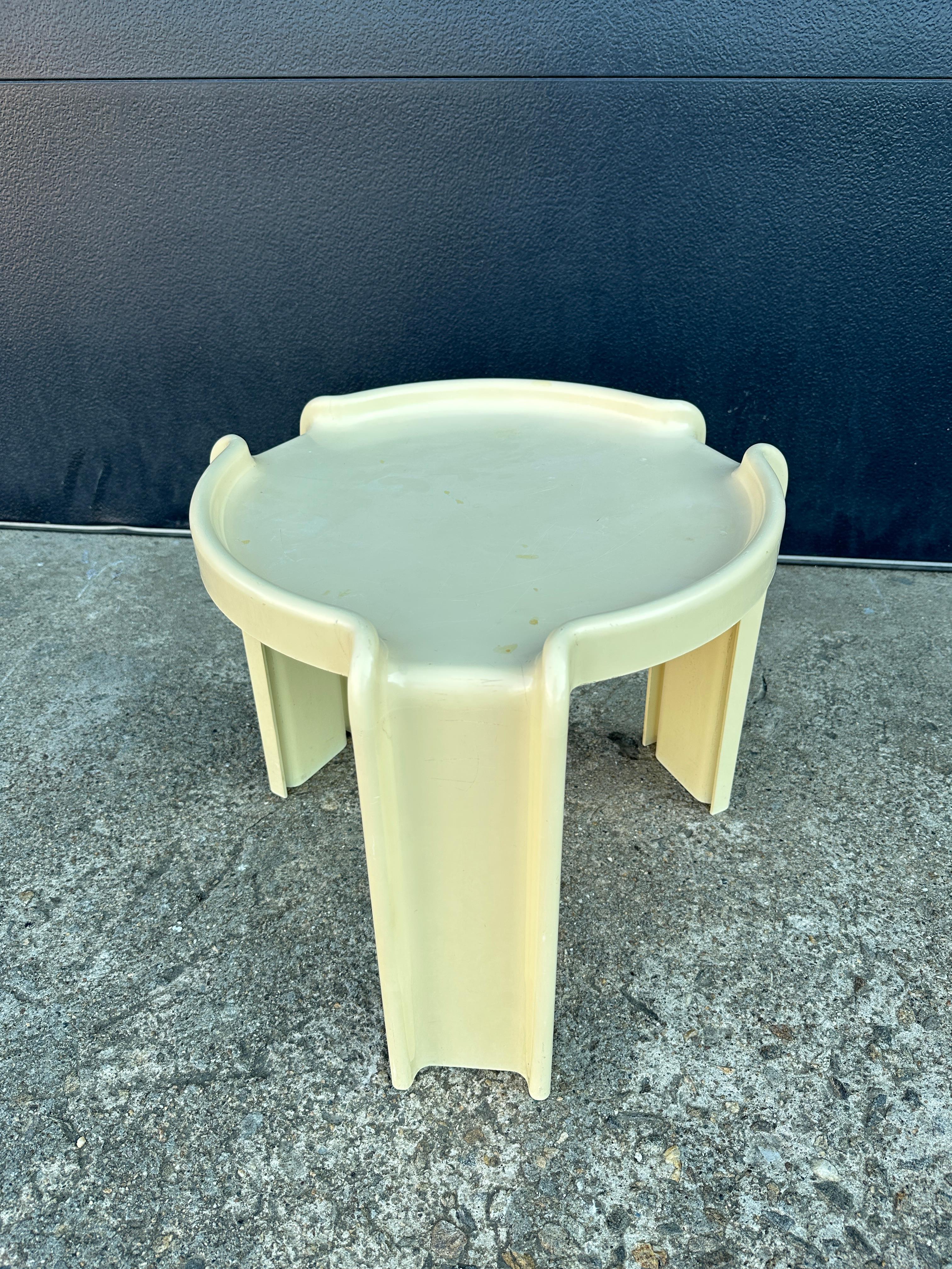 Post-Modern Vintage Kartell Nesting Tables by Giotto Stoppino