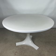 Vintage Kartell Round Table , 1960s-Ignazio Gardella and Anna Castelli Ferrieri
