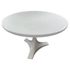 Table ronde Kartell des années 1960 d'Ignazio Gardella et Anna Castelli Ferrieri