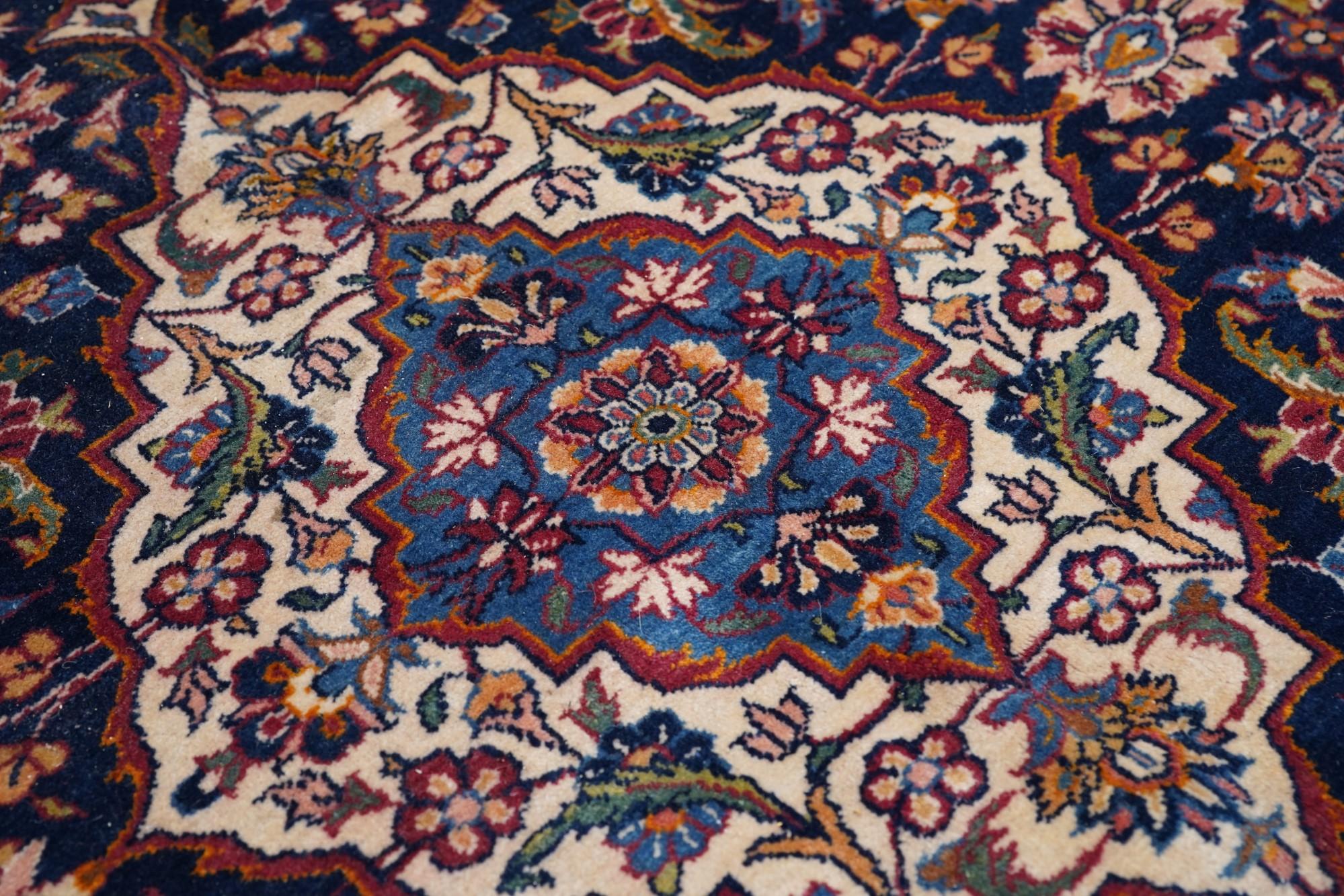 Vintage Persian Kashan Rug 10'4'' x 14'0