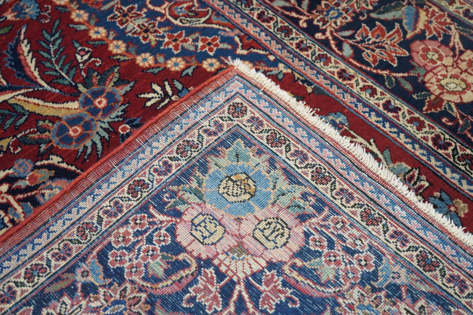 Vintage Kashan Rug For Sale 6