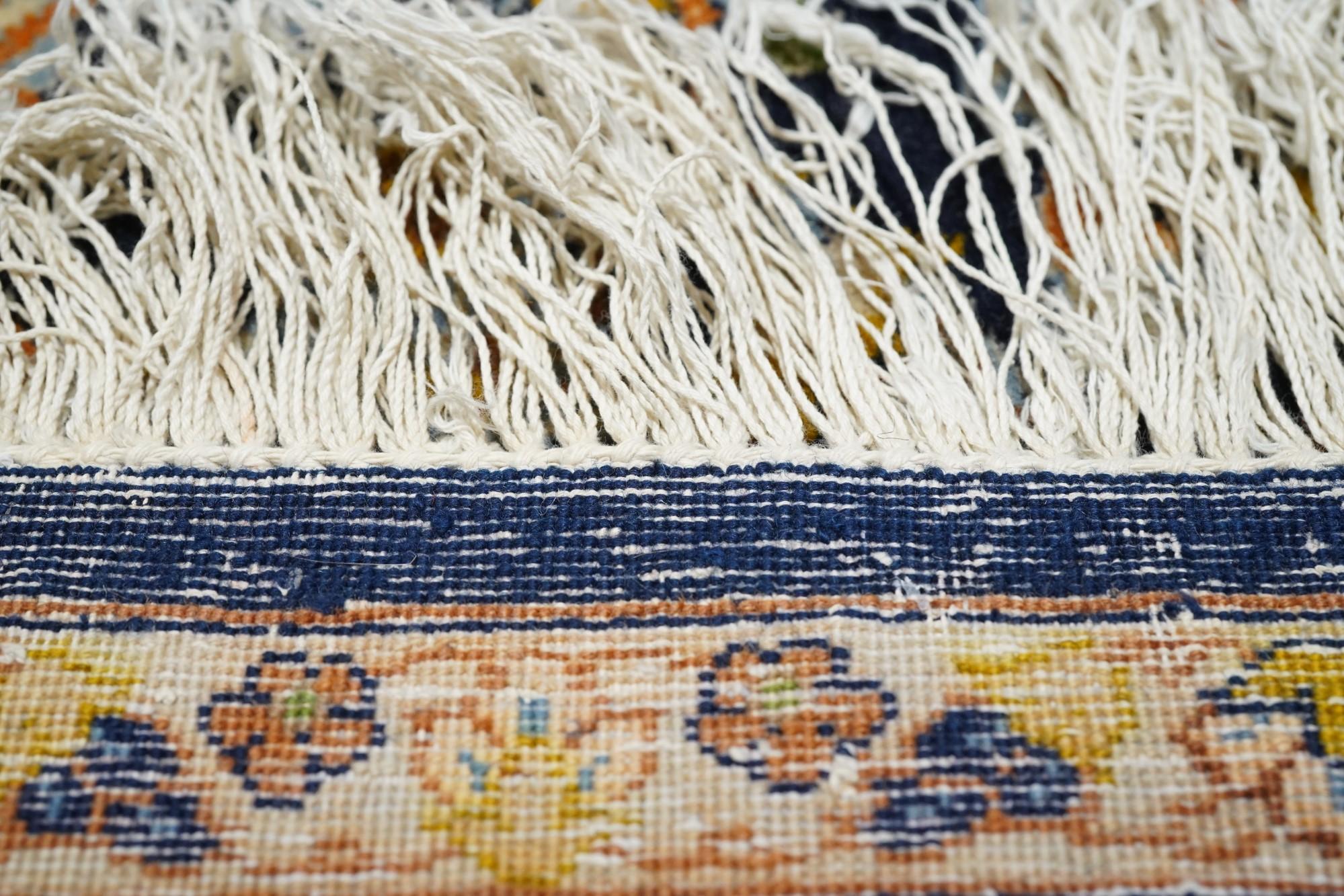 Persischer Kashan-Teppich im Vintage-Stil 7'1'' x 9'6'' im Angebot 6