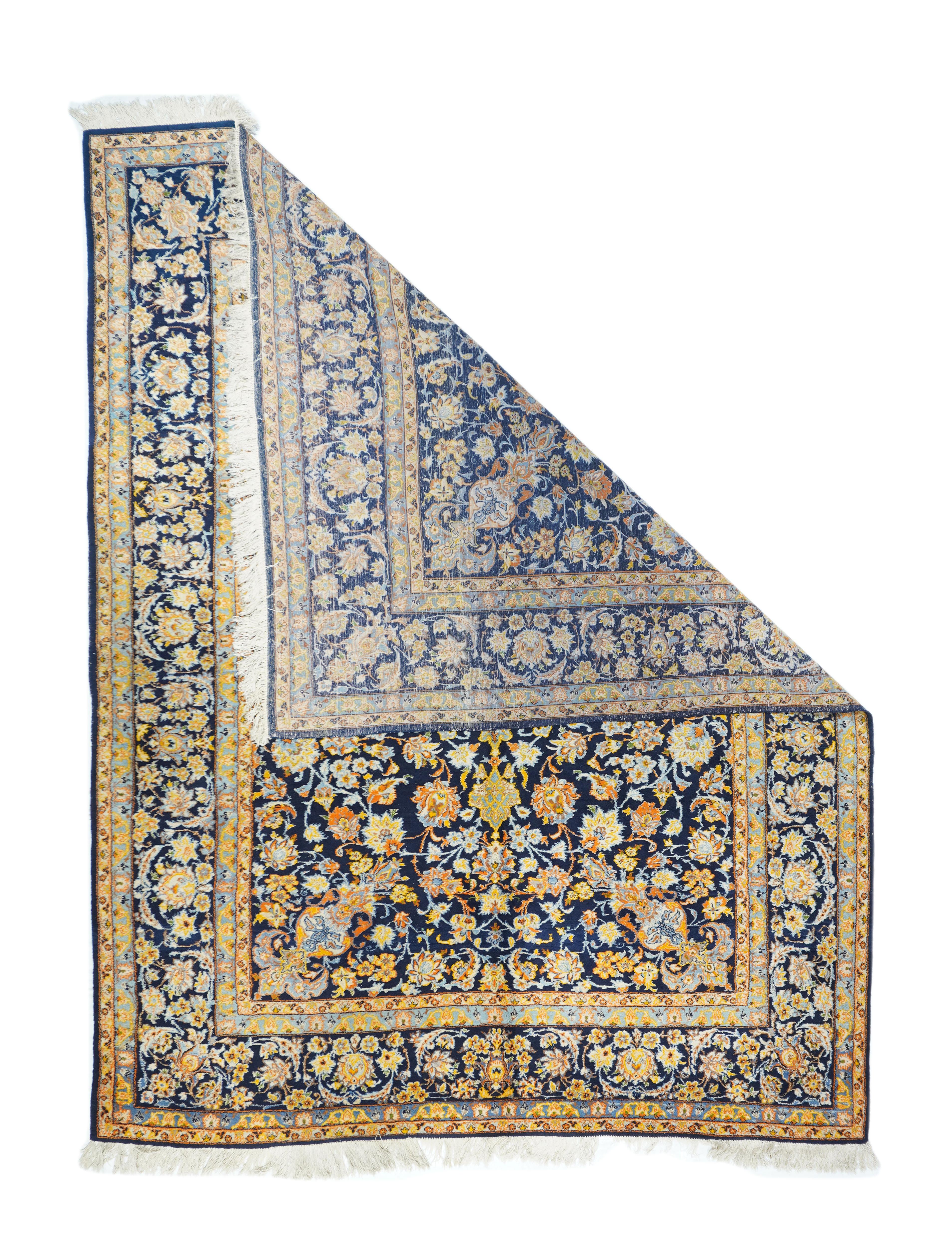 Persischer Kashan-Teppich im Vintage-Stil 7'1'' x 9'6'' im Angebot 7