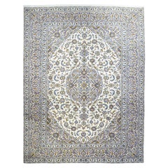 Kashan Teppich 9'9'' x 12'9'' im Vintage-Stil