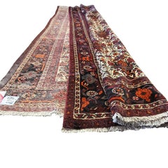 Vintage Kashkooli / Qashqai - Tribal Persian Rug - Repeating Boteh / Vase Design