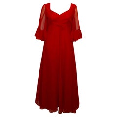Vintage Kati, Laura Phillips Red Gown