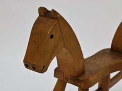 Vintage Kay Bojesen Rocking Horse from the 1930s