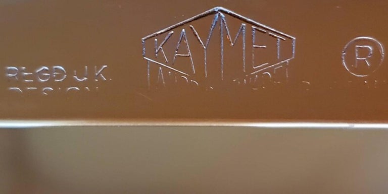 Vintage Kaymet Mid-Century Modern Bar Cart For Sale 4
