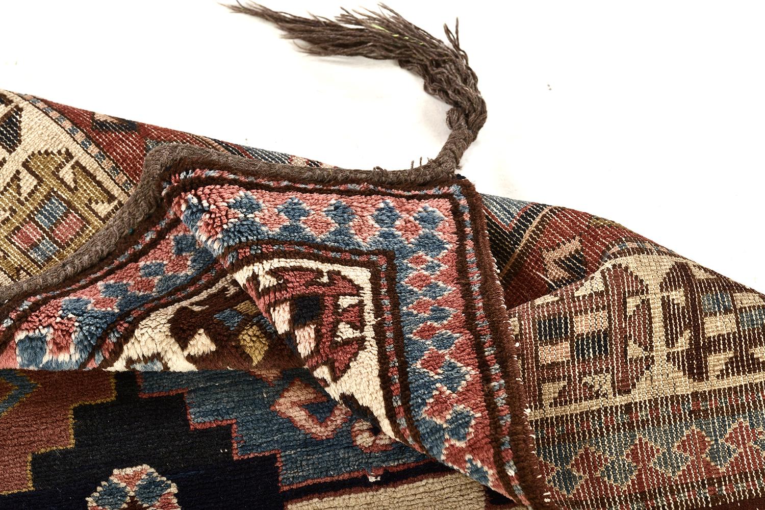 Mid-20th Century Vintage Kazak Revival Rug For Sale