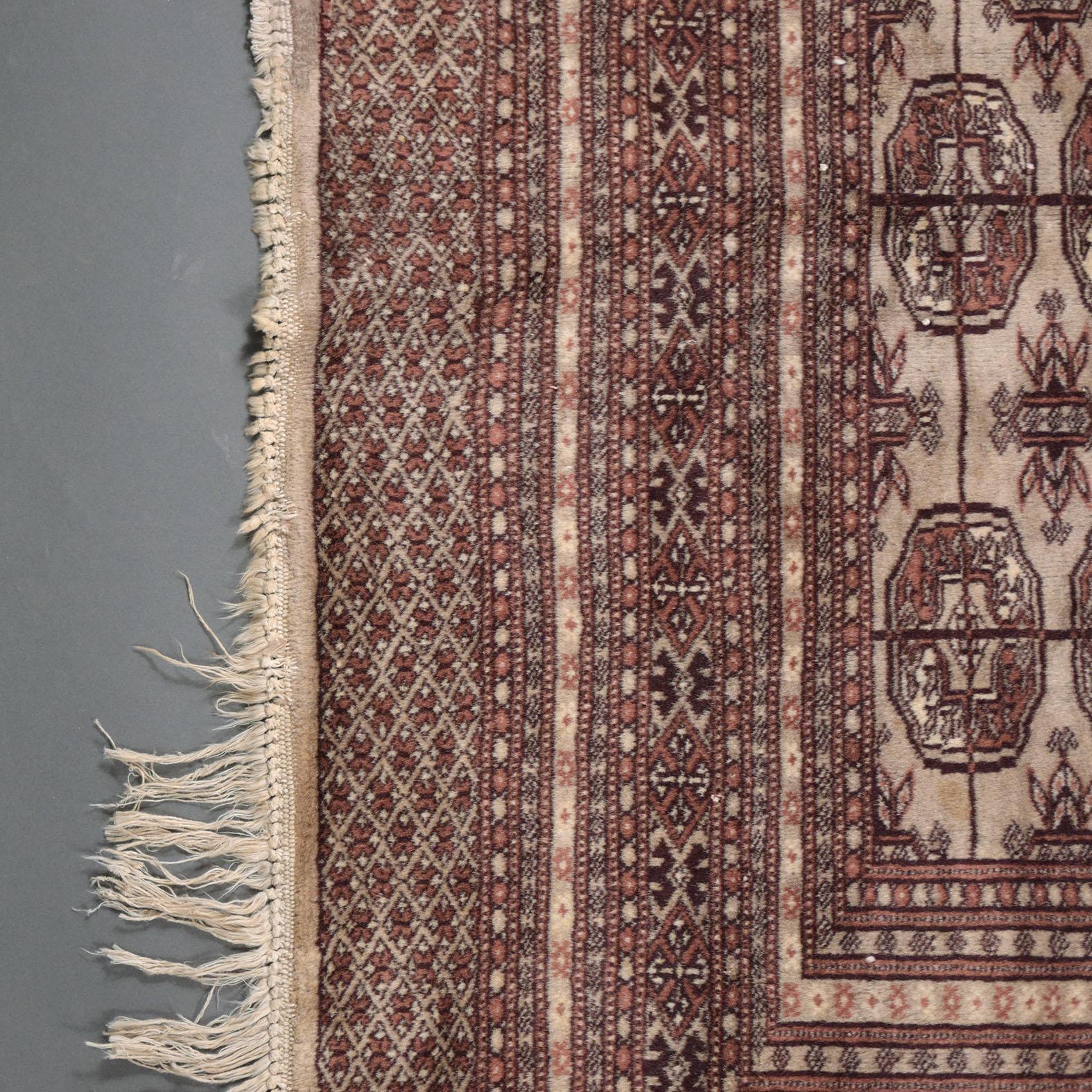 Vintage Kazak Wool Textile Rug For Sale 3
