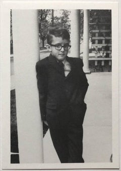 Vintage Keith Haring Handbill 'Featuring Photo of Haring as a Child'