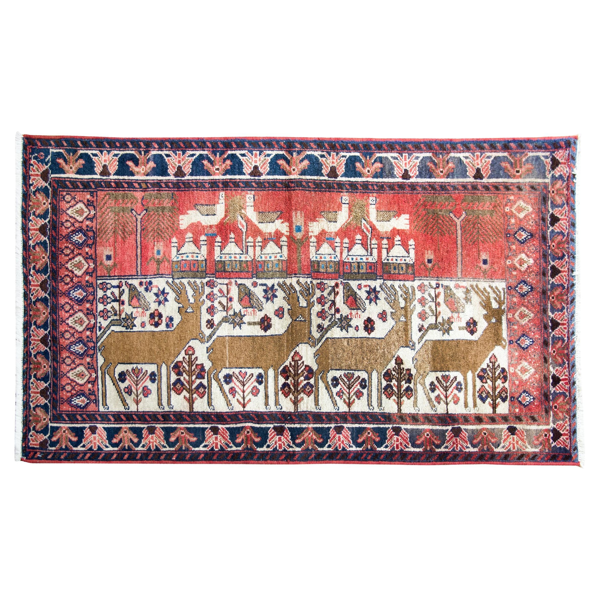 Vintage Kelderdasht Rug For Sale