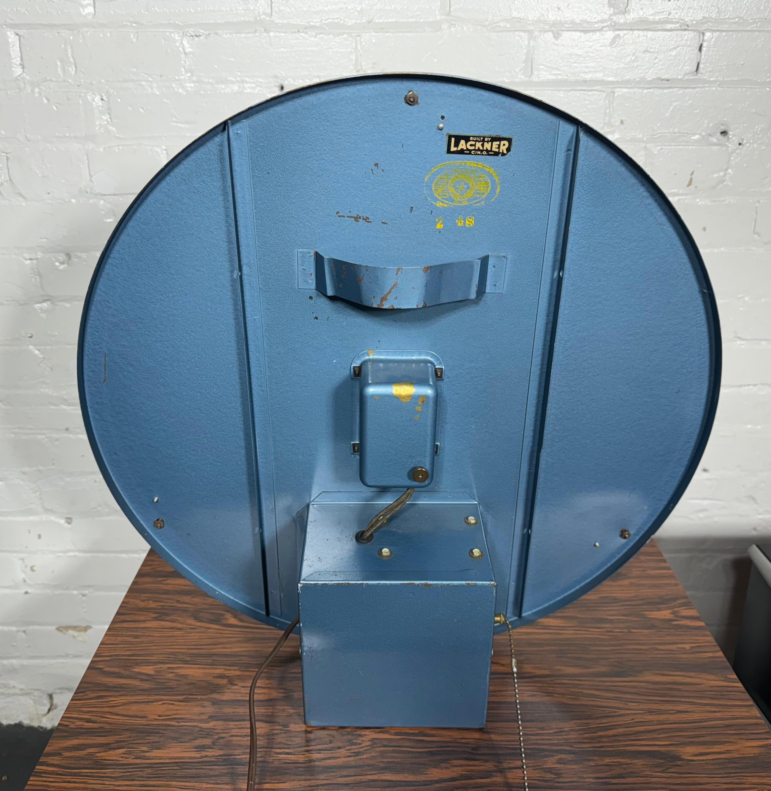 Vintage Kelvinator Electrodomésticos Lackner Neon Publicidad Reloj 3