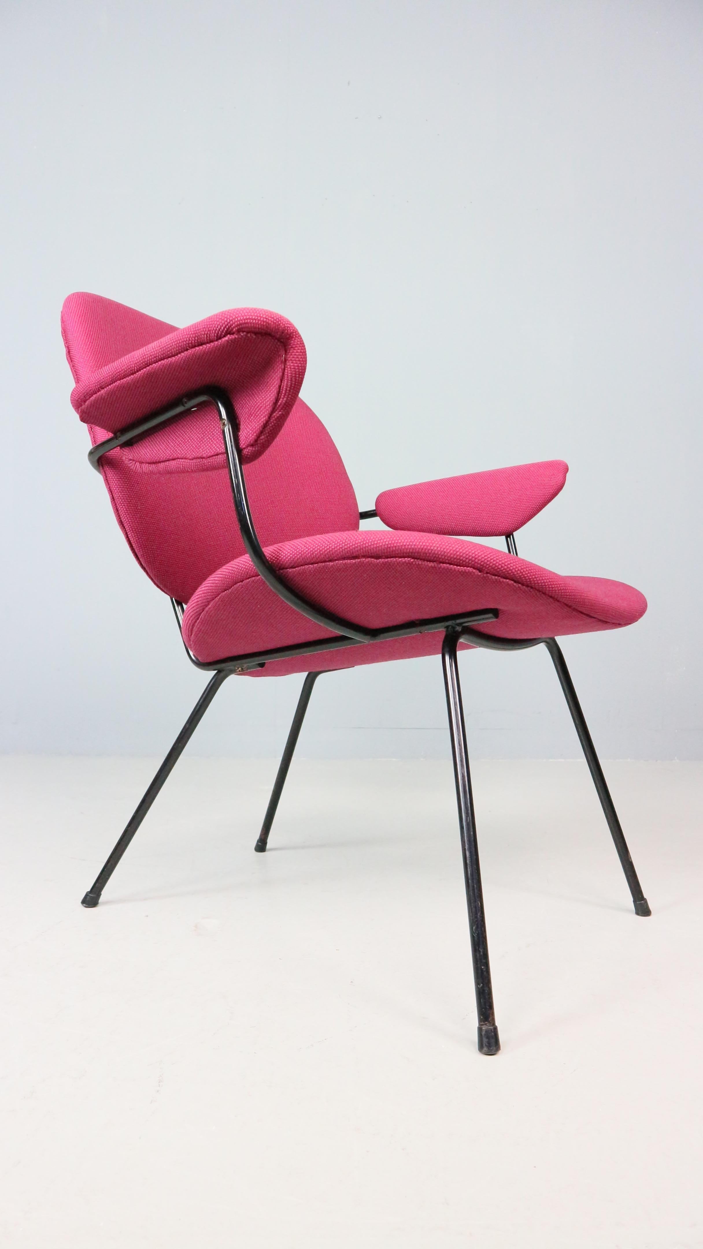 Fauteuil Kembo 302 vintage par W.H. Gispen Bon état - En vente à The Hague, NL