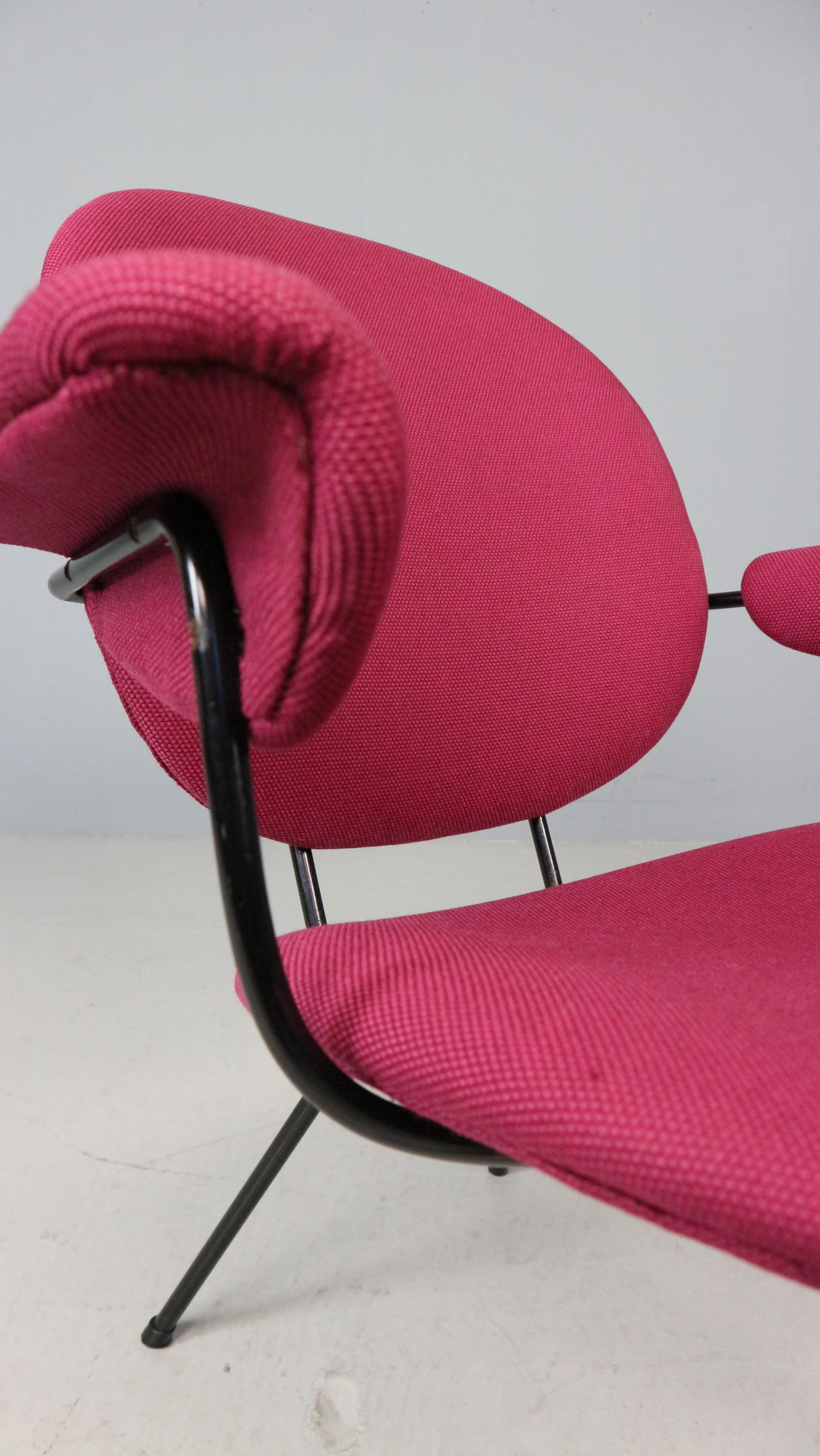 Métal Fauteuil Kembo 302 vintage par W.H. Gispen en vente