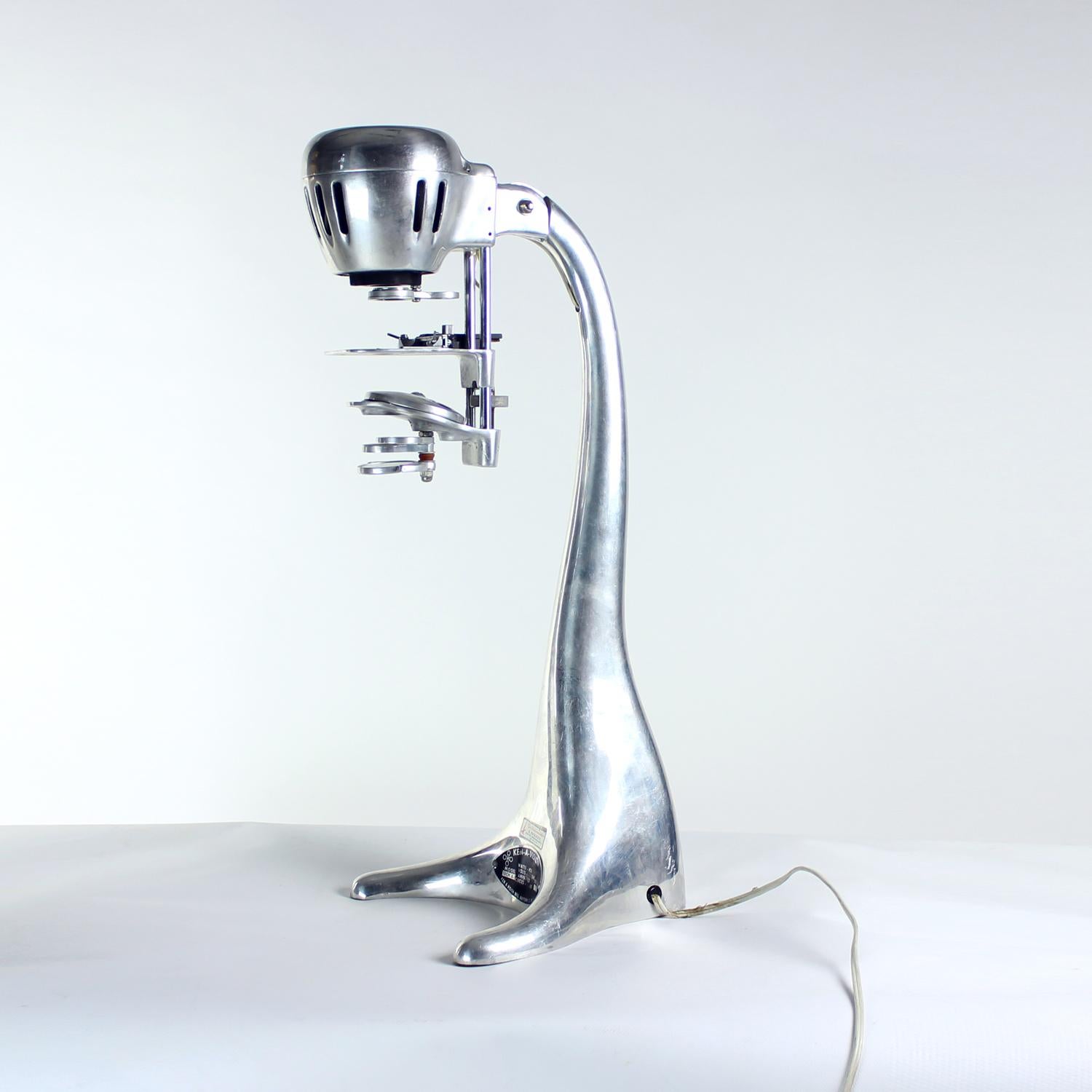 Microprojecteur vintage Ken A Vision en aluminium, années 1950 en vente 5
