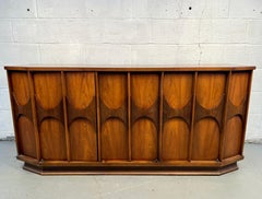 Vintage Kent-Coffey "Perspecta" Walnut Buffet