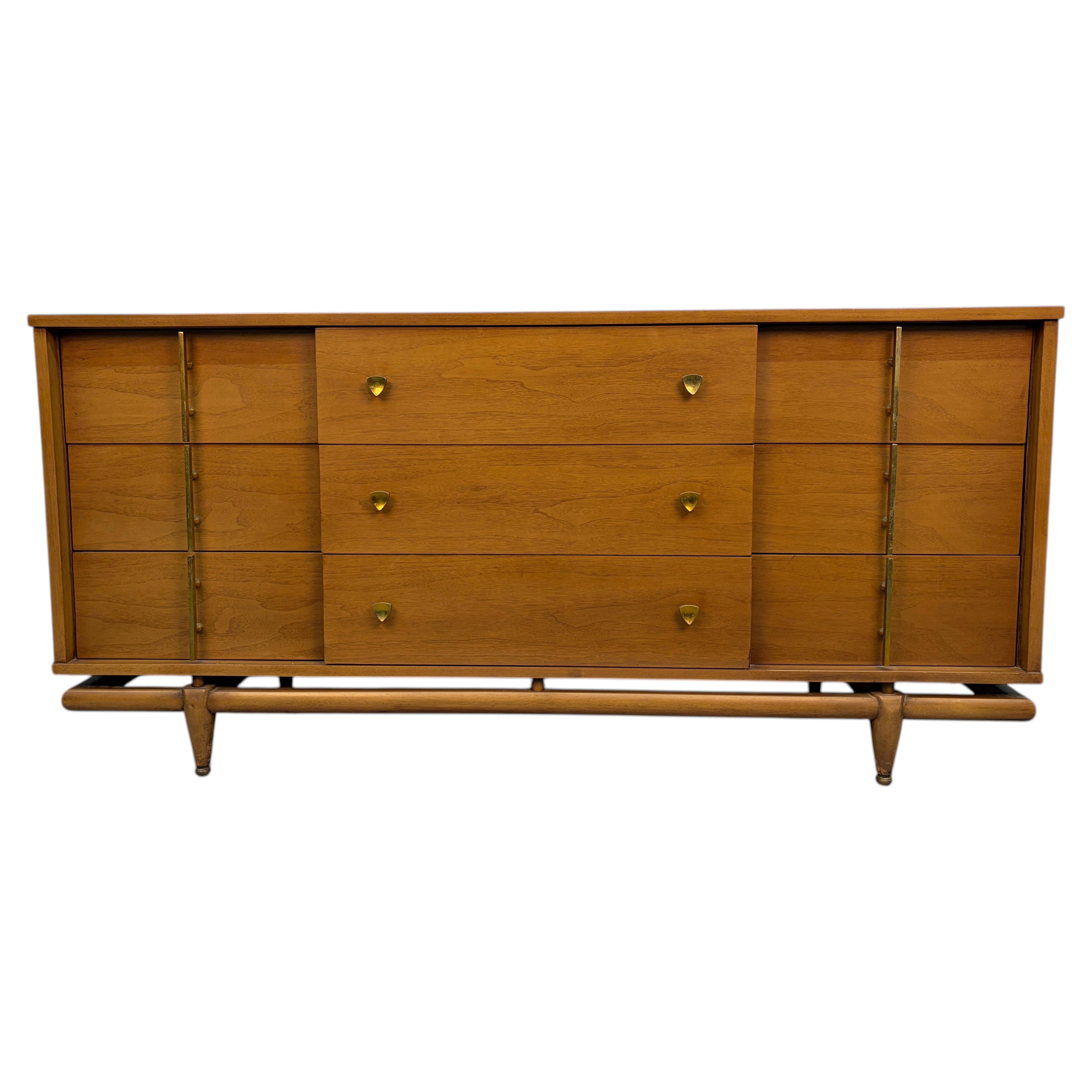 Vintage Kent Coffey "The Sequence" Triple Dresser
