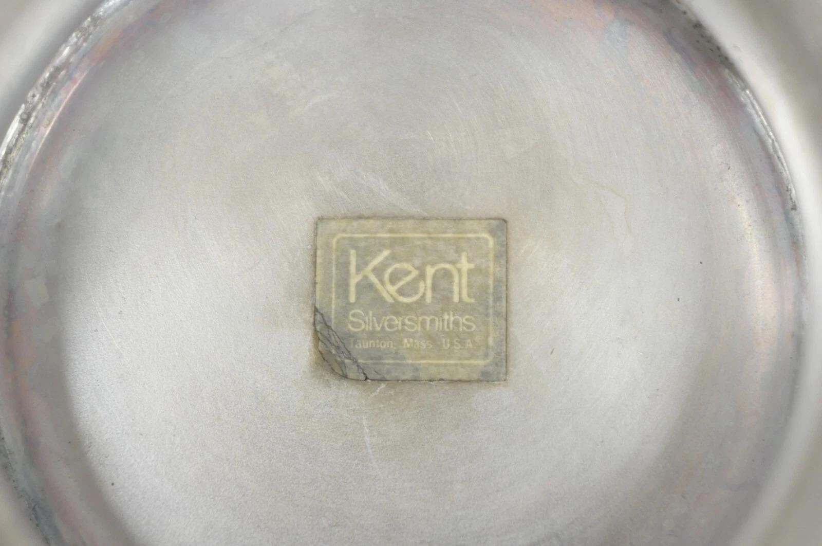 Vintage Kent Silversmiths Silver Plated Trophy Cup Champagne Chiller Ice Bucket 4