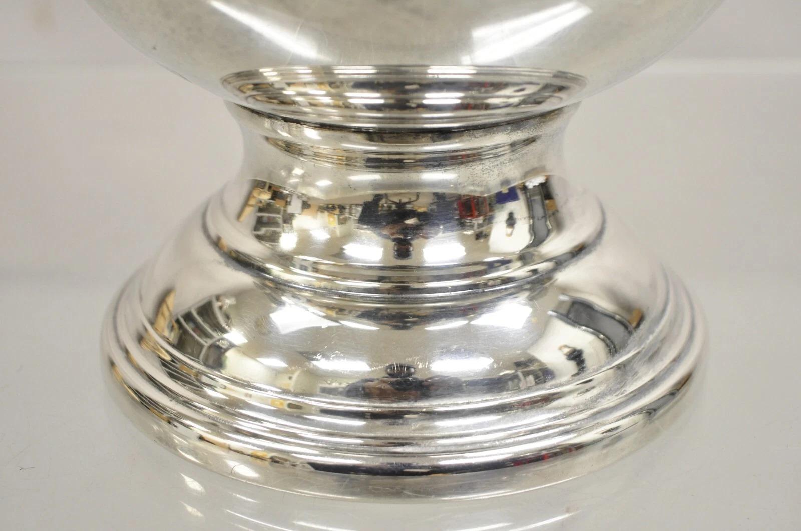 20th Century Vintage Kent Silversmiths Silver Plated Trophy Cup Champagne Chiller Ice Bucket