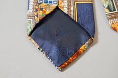 Vintage Kenzo Roses Pure Silk Tie