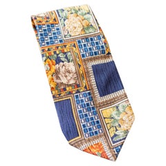 Used Kenzo Roses Pure Silk Tie