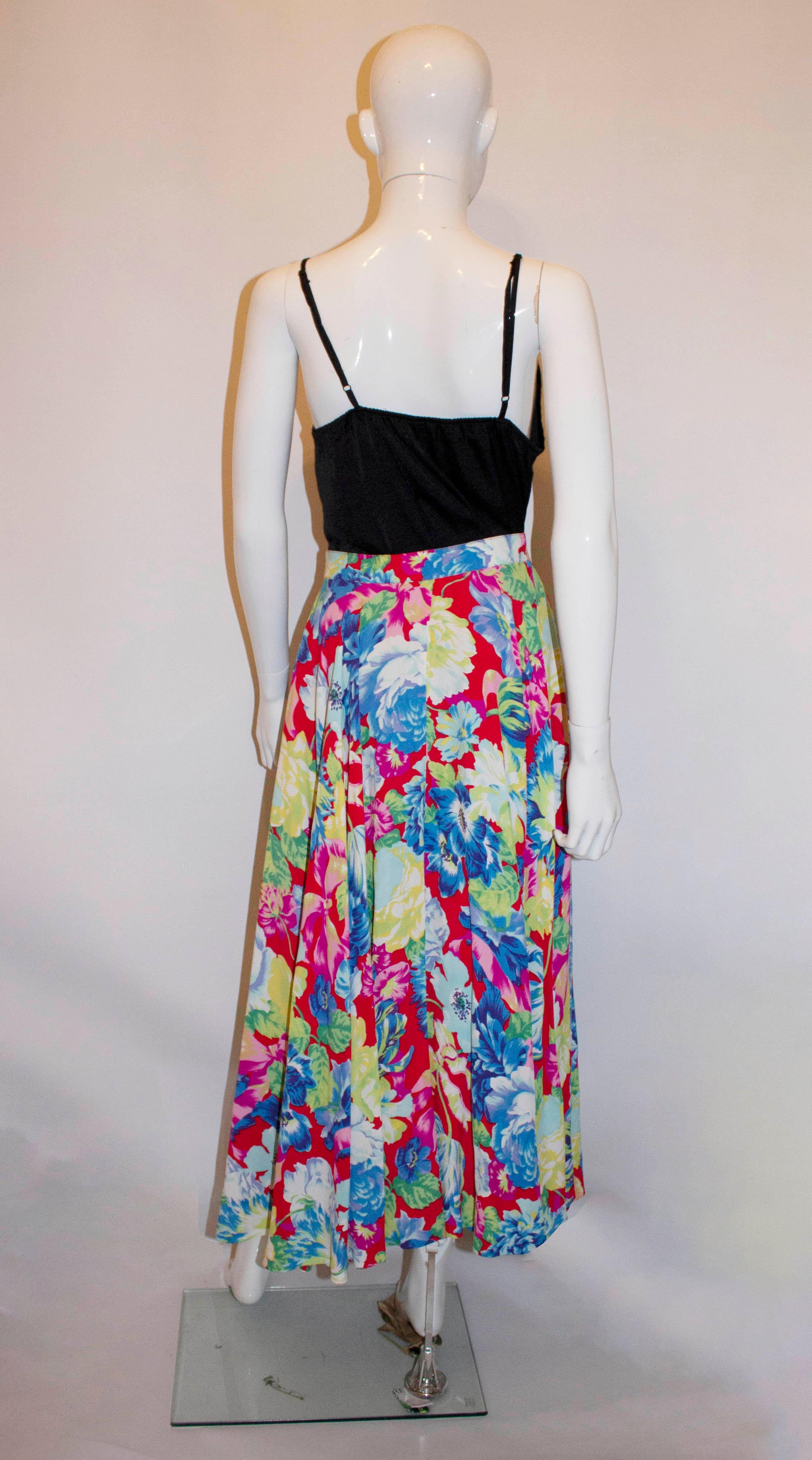 Women's Vintage Kenzo Paris Summer Skirt For Sale