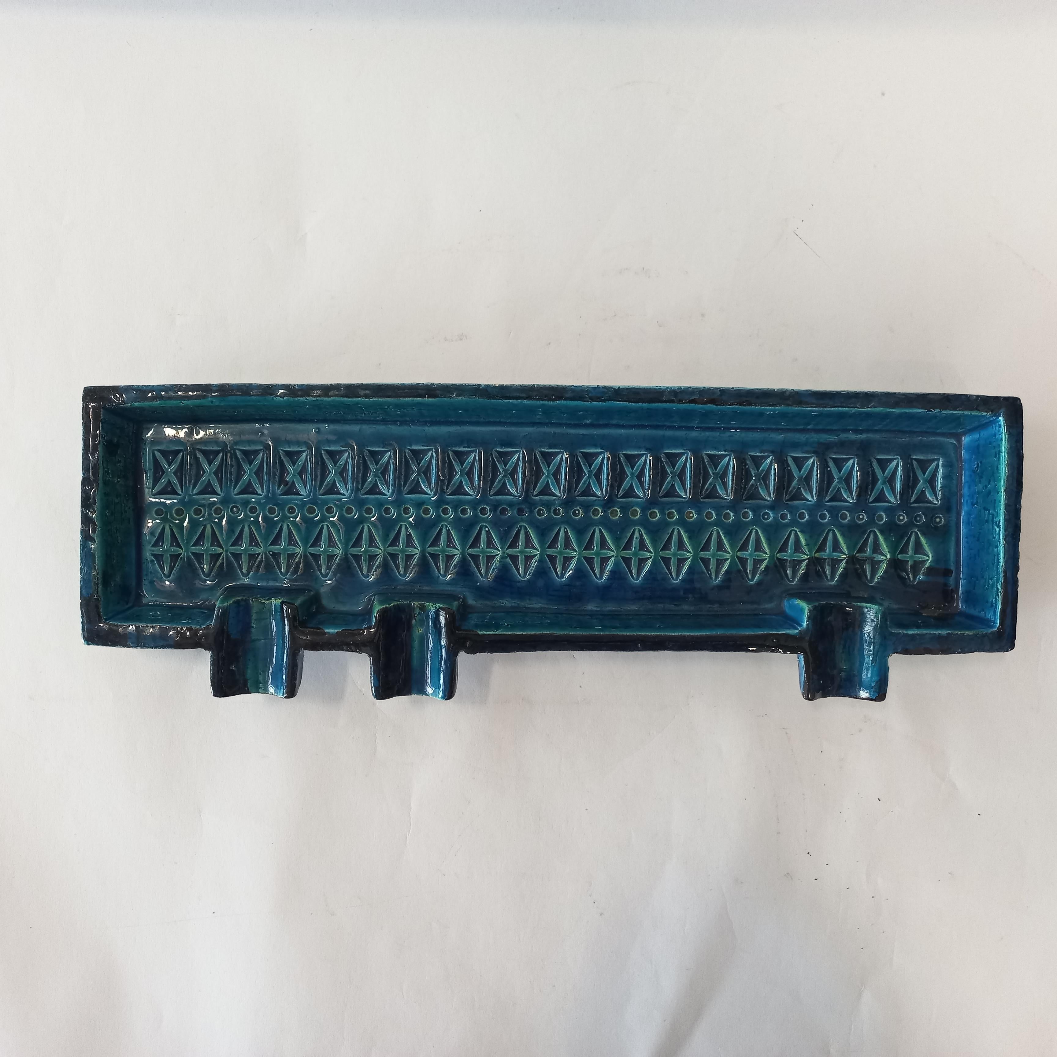 Cenicero vintage de cerámica de Aldo Londi para Bitossi, años 50 mediados del siglo XX en venta