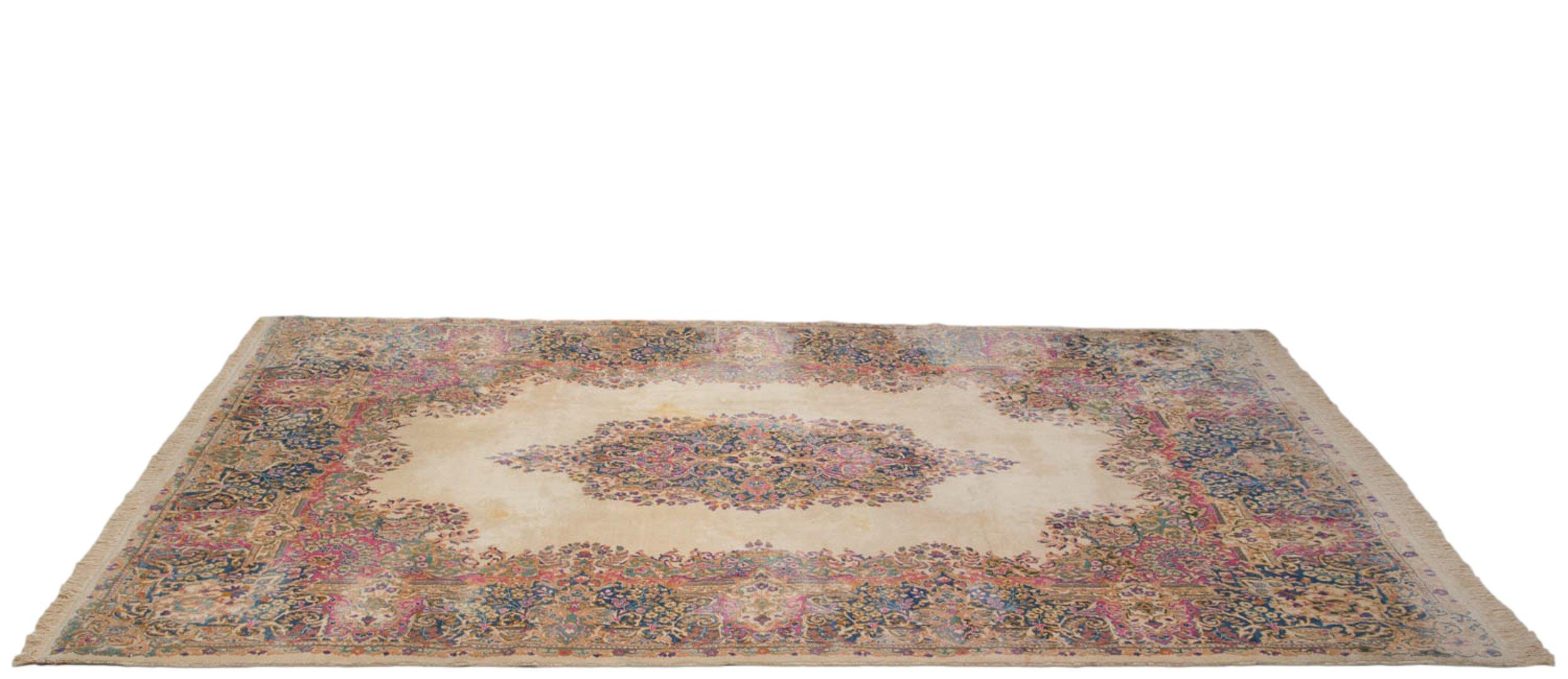 Tapis Kerman vintage en vente 10