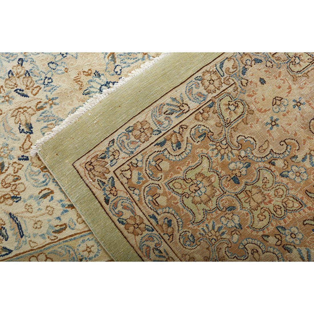 Kerman Persischer Lavar-Teppich im Vintage-Stil - Größe:16' X 11'7 (Handgeknüpft) im Angebot