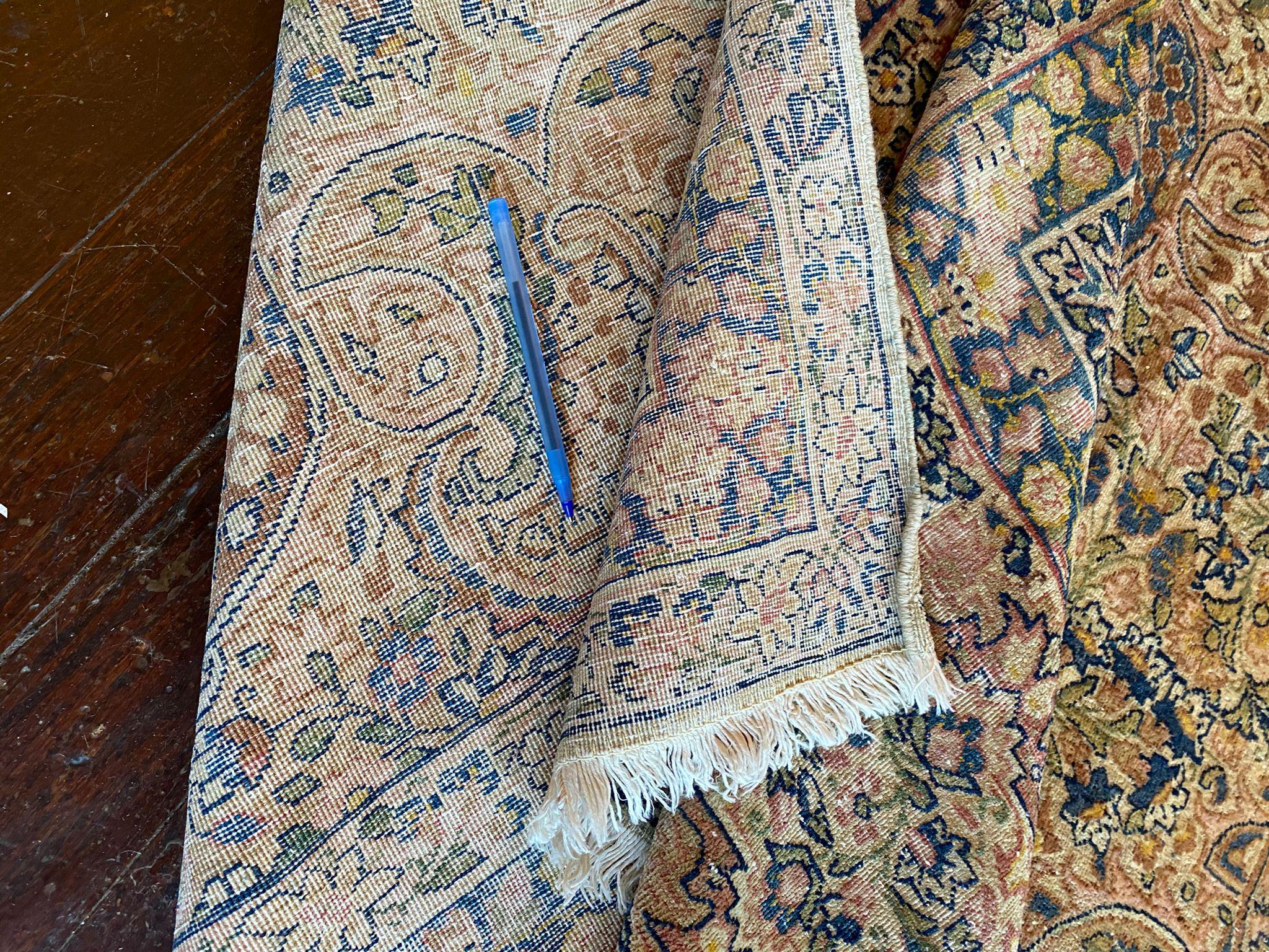 20th Century Vintage Kerman Persian Rug For Sale