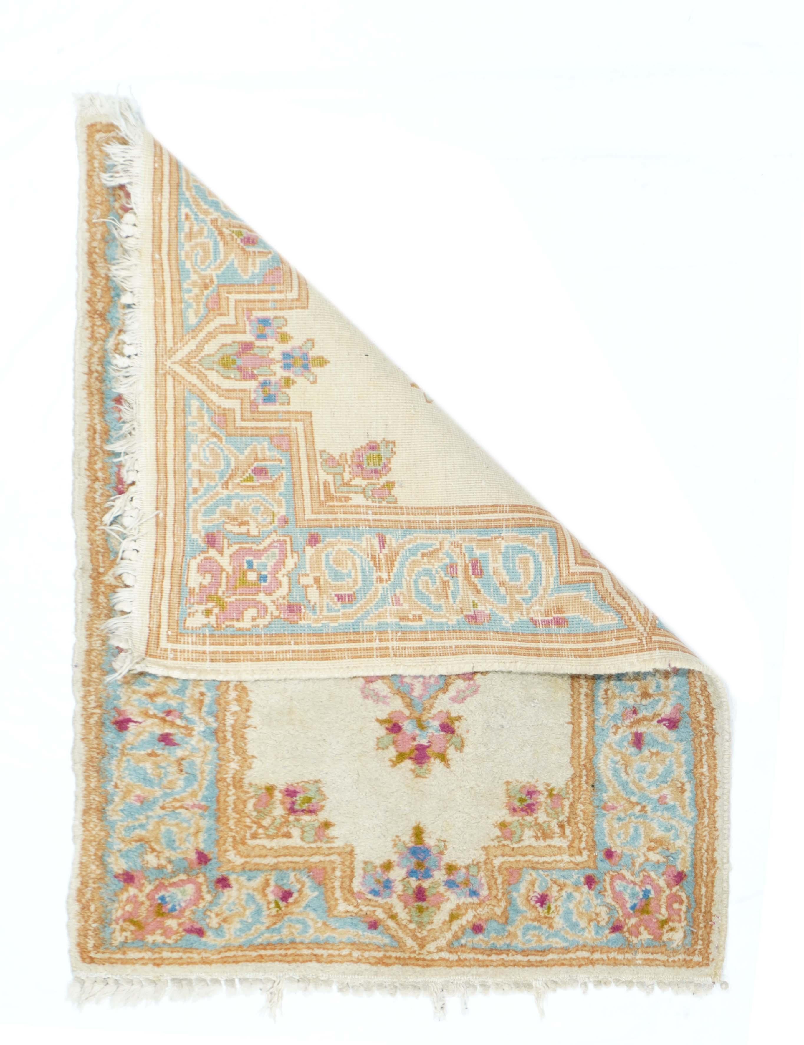 Vintage Kerman Rug 2'0