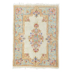 Kerman-Teppich im Vintage-Stil, 2'0" x 2'9"