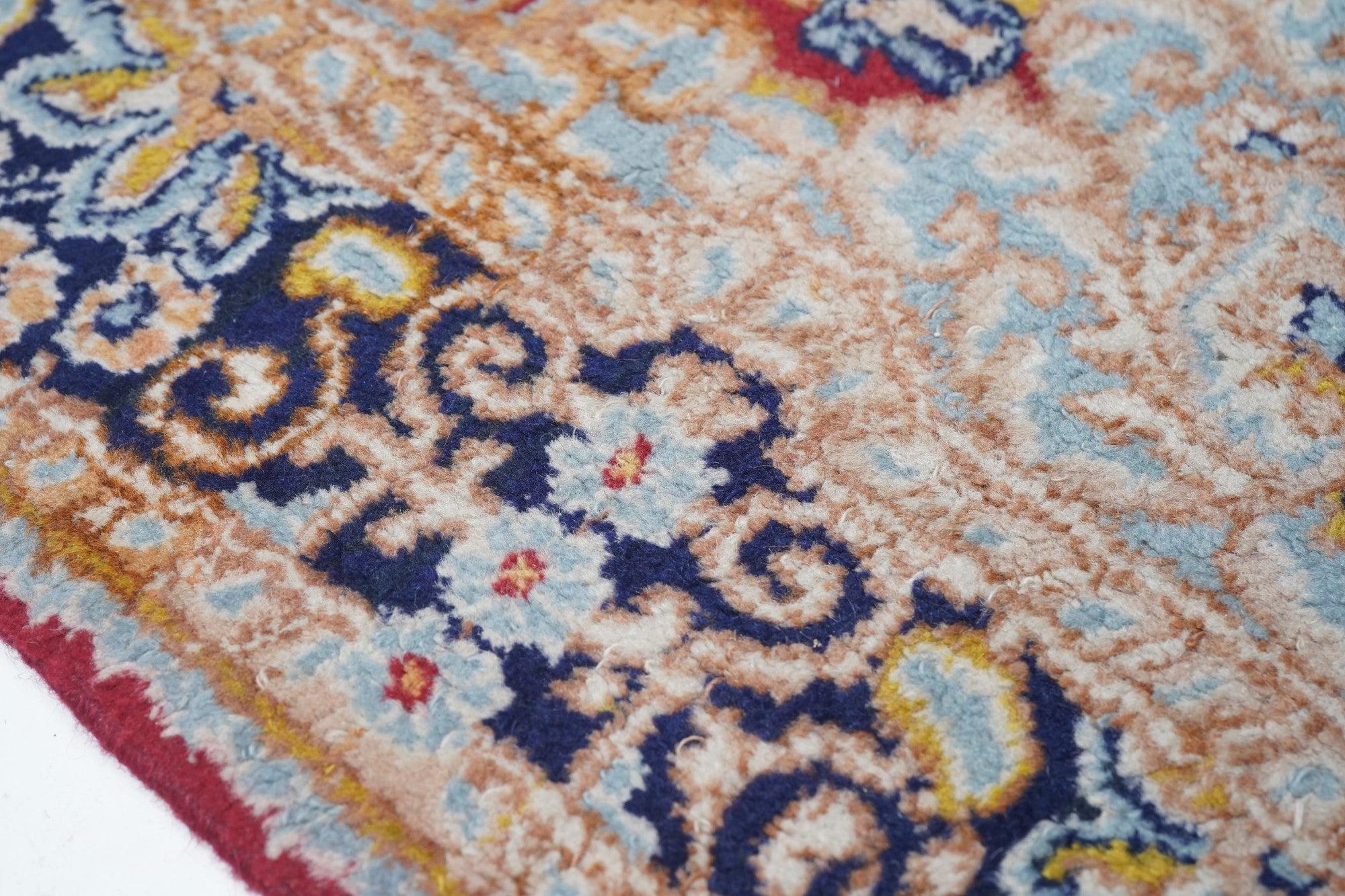 Kerman-Teppich im Vintage-Stil, 2'10