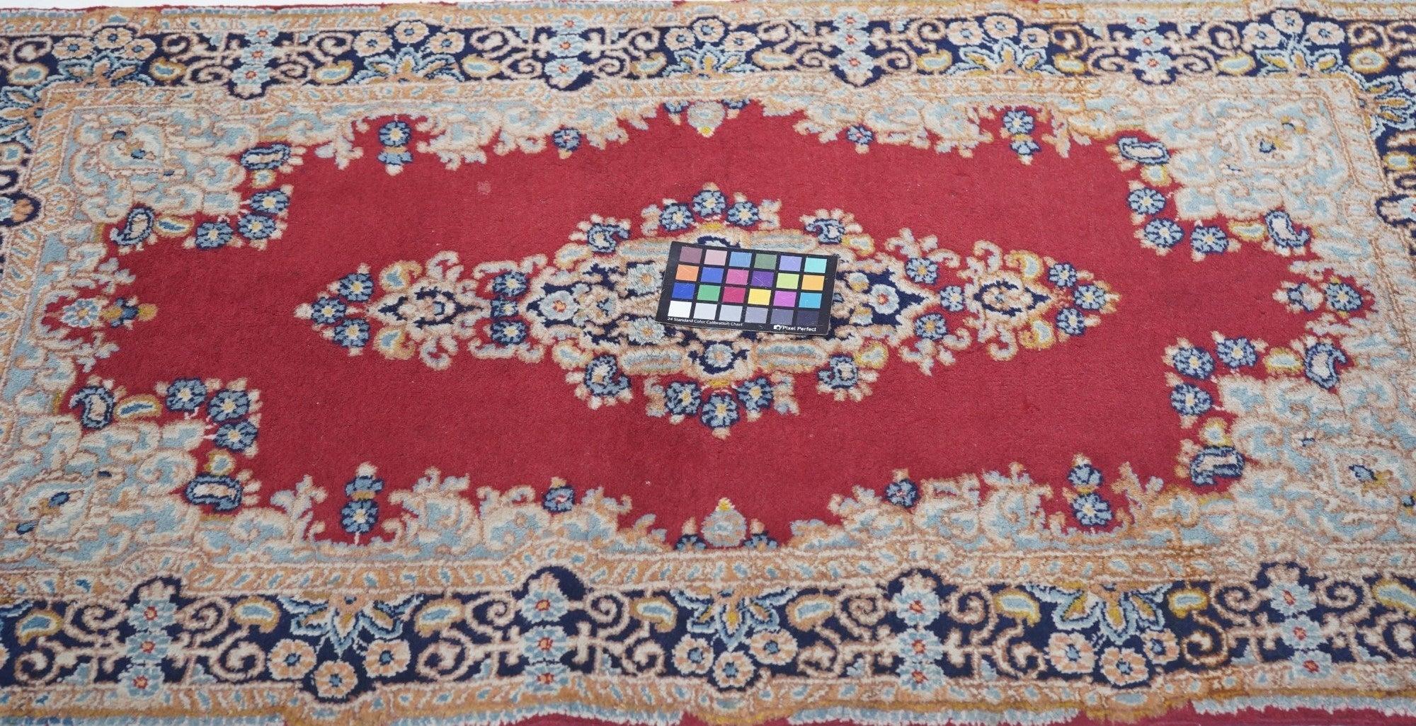Kerman-Teppich im Vintage-Stil, 2'10