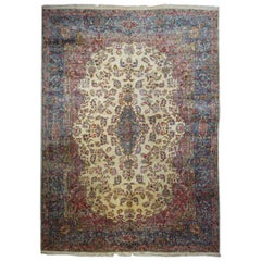 Vintage Kerman Rug 9'8'' x 13'7''