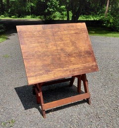 Vintage Keuffel and Esser Popular Drawing Table Drafting Table